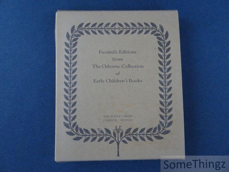 N/A. - Facsimile Editions from The Osborn Collection of Early Children's Books: The Death and Burial of Cock Robin and The Moving Adventures of Old Dame Trot and her Comical Cat. [2 vol.]