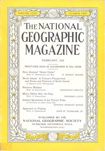 National Geographic - The National Geographic Magazine, february 1936