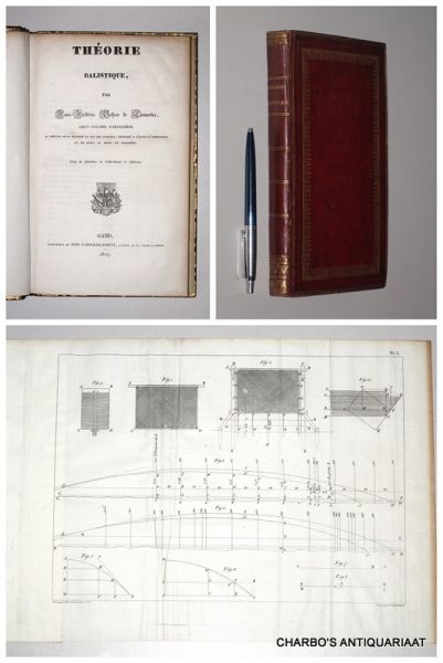 SCHEER DE LIONASTRE, JEAN-FREDERIC, - Theorie balistique.