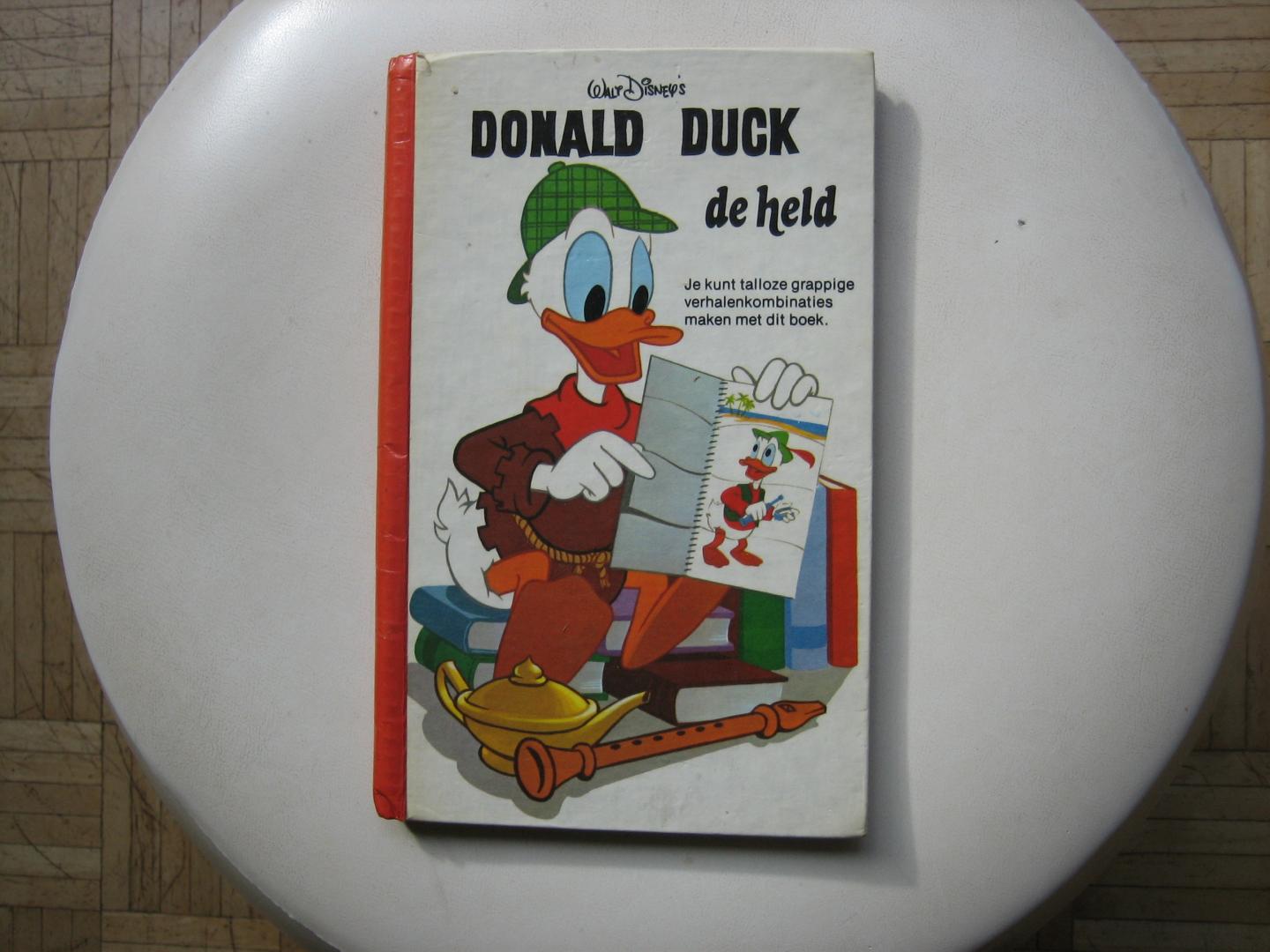 Walt Disney - Donald Duck de held / Zeer oud Donald Duck-boek