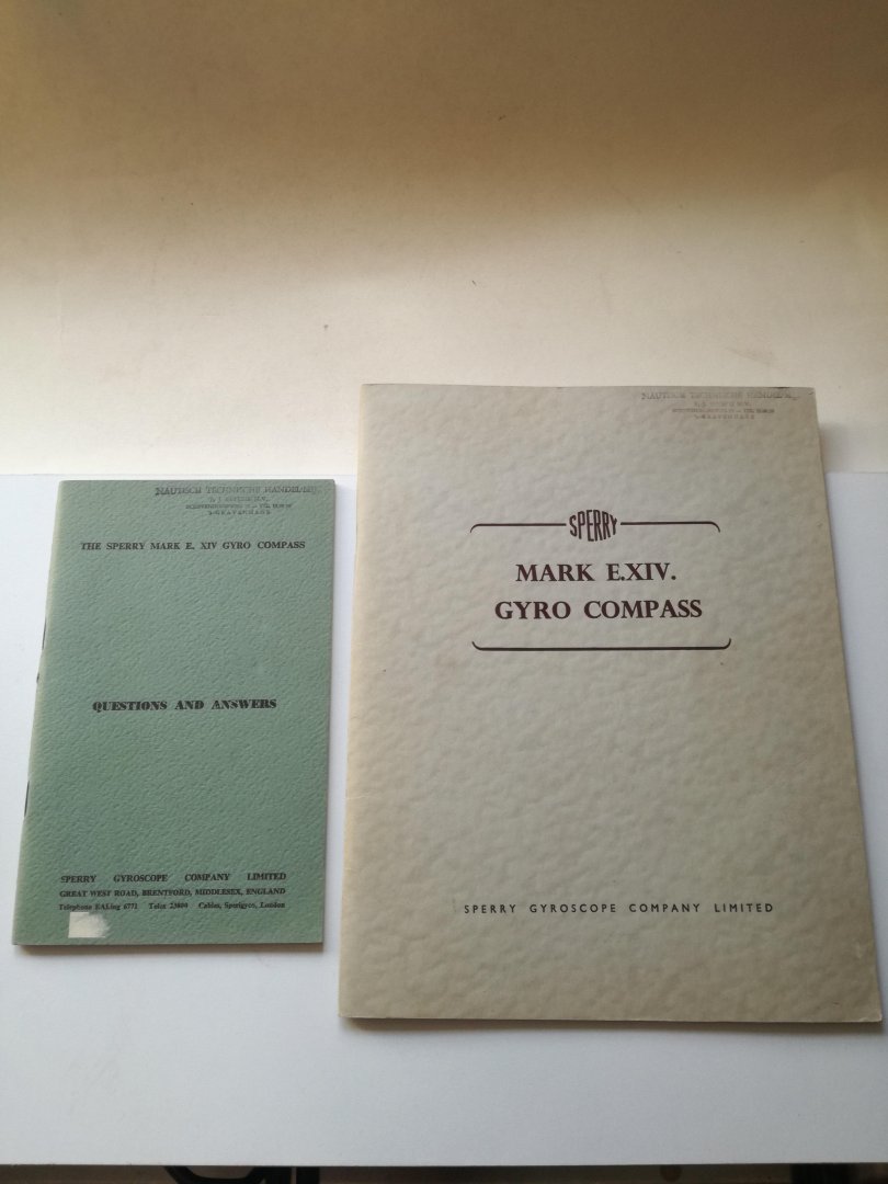 Sperry Gyroscope Company Limited - The Sperry Mark E. XIV Gyro Compass + Questions and answers
