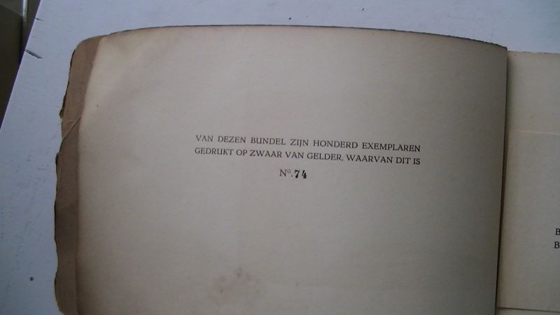 Dideriksz, Jan (=Jan Jacob Thomson). - De keten - Sonnetten door jan dideriksz