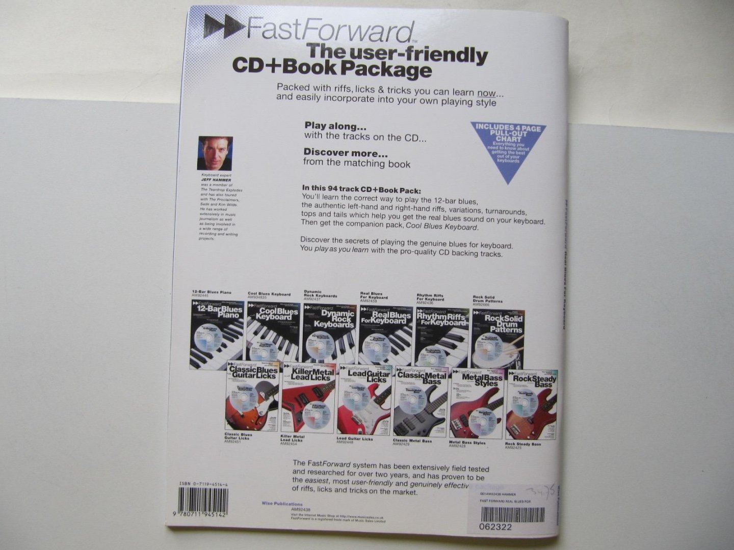 Hammer, Jeff - Real Blues for Keyboard / Riffs, Licks & Tricks You Can Learn Today!