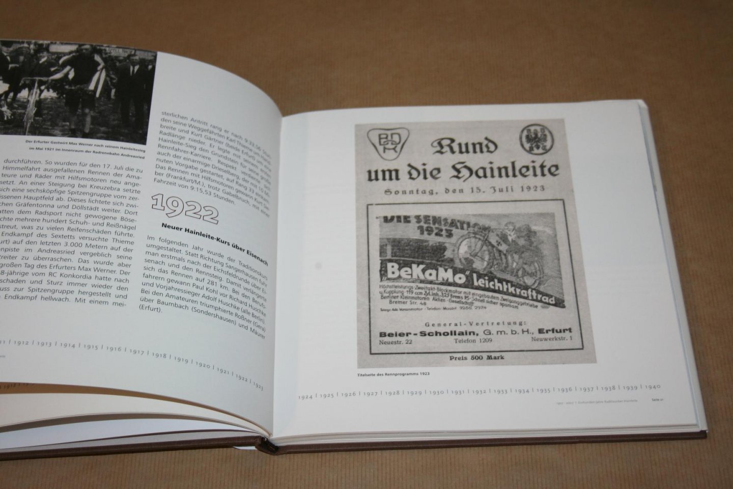  - Einhundert Jahre Radklassiker Hainleite