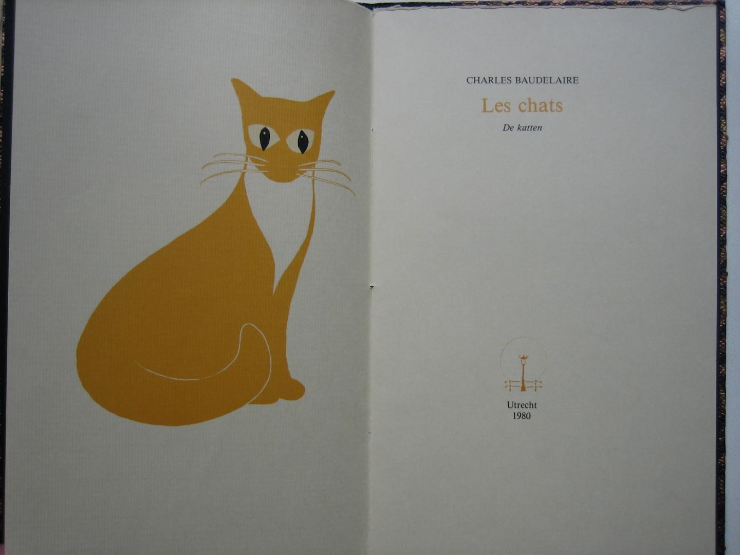 Charles Baudelaire - Les Chats / De Katten / Genummerd: no.24 van 33