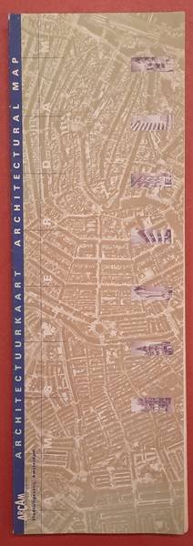 KLOOS, MAARTEN - Architectuurkaart Amsterdam, Architectural Map Amsterdam.