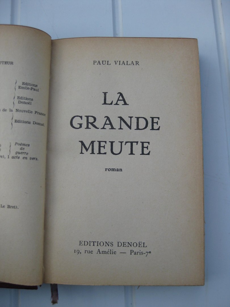 Vialar, Paul - La Grande Meute.