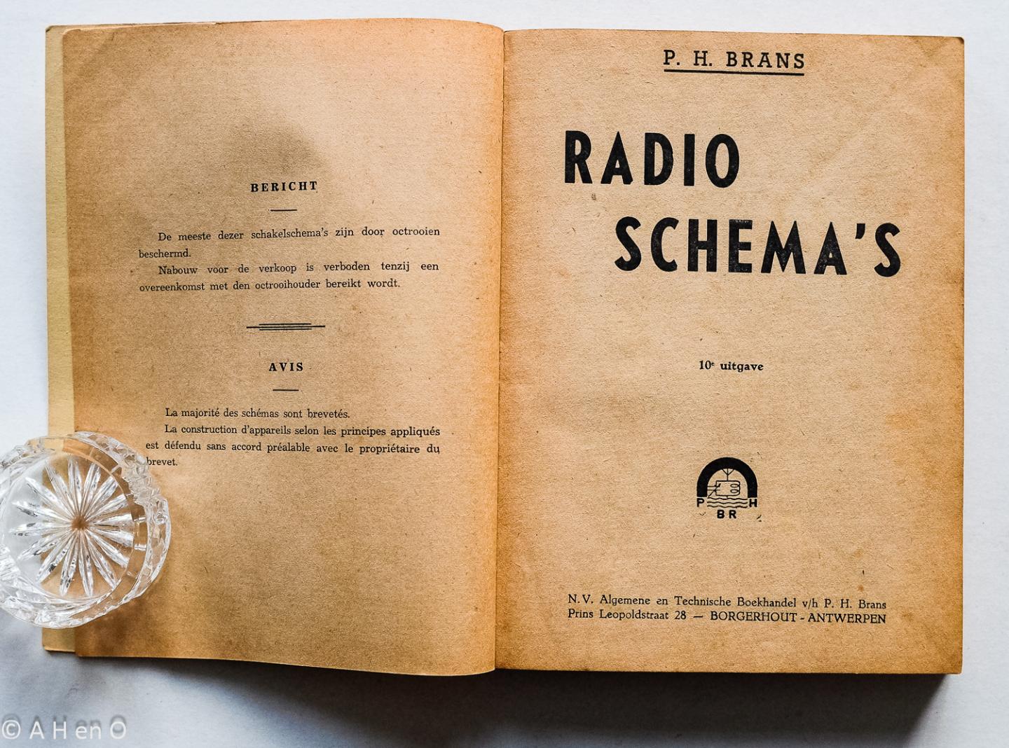 Brans, P.H. - Radio Schema's