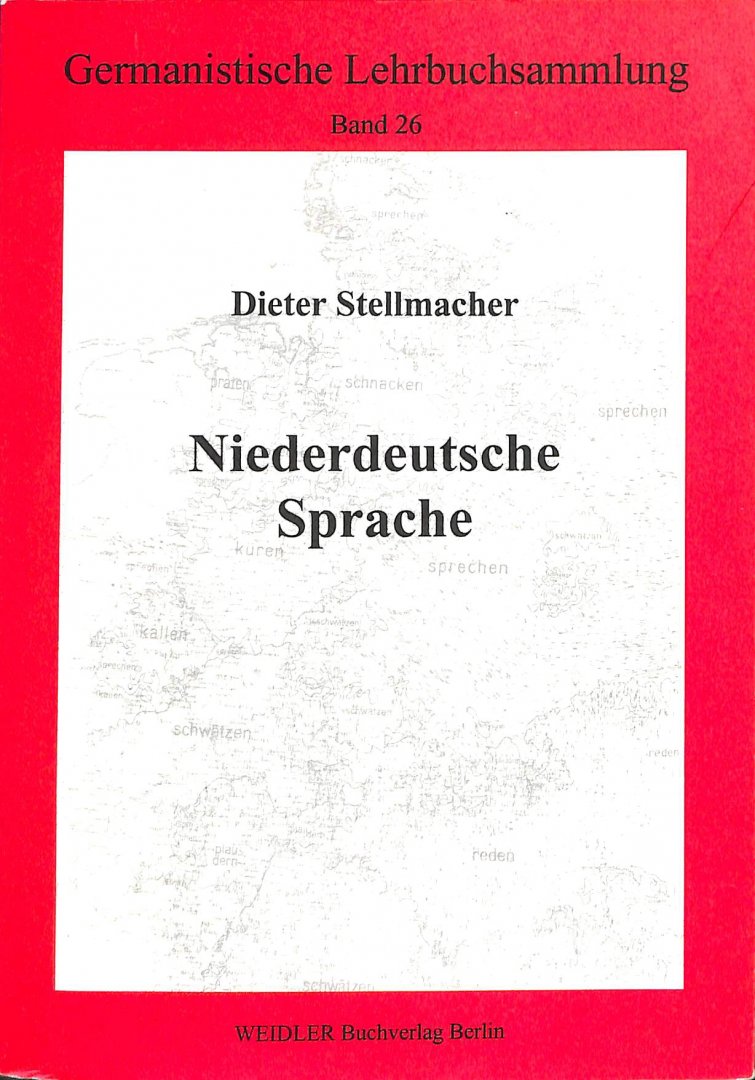 Stellmacher, Dieter - Niederdeutsche Sprache