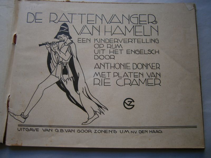 Donker, A. - De rattenvanger van Hamelen