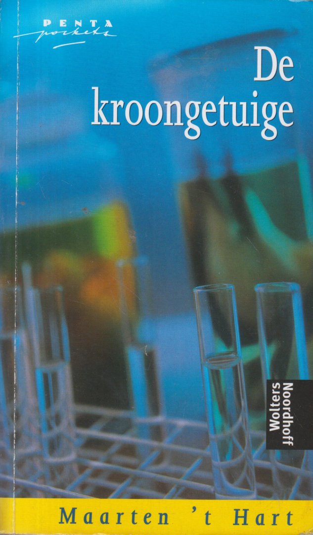 Hart (Maassluis, November 25, 1944), Maarten 't - De kroongetuige - literaire thriller/detective - Thomas Kuyper houdt zich als bioloog bezig met proeven op ratten. Op een nacht loopt hij een blauwtje bij Jenny, die hij na een kroegentocht thuis wil brengen