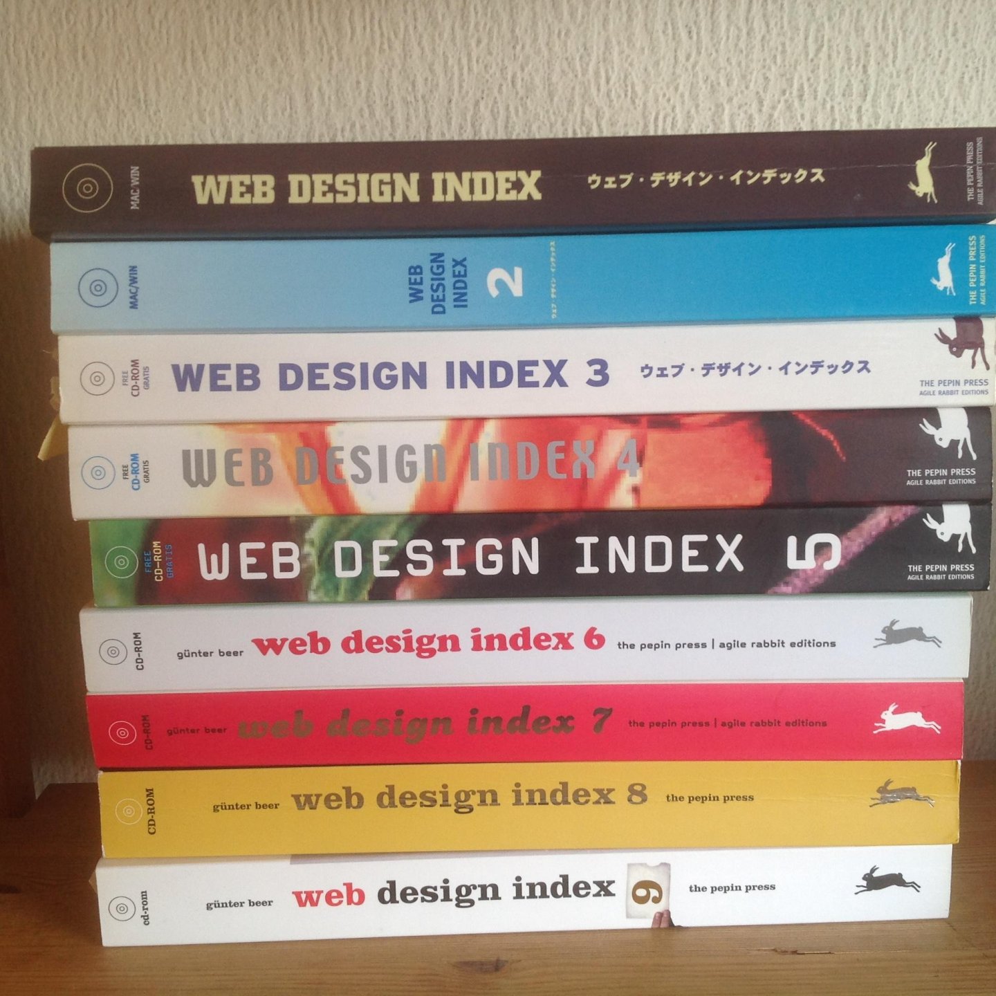  - Web design index 1,2,3,4,5,6,7,8,9  totaal 9 delen