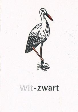 RONNER, DICK - Wit-zwart  [een bundeling van 10 haiku’s ]