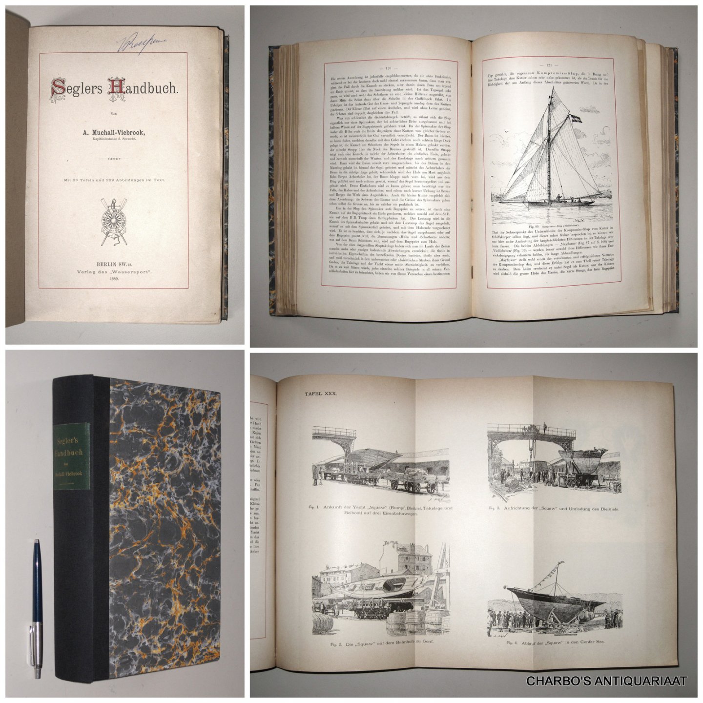MUCHALL-VIEBROOK, A., - Seglers Handbuch.