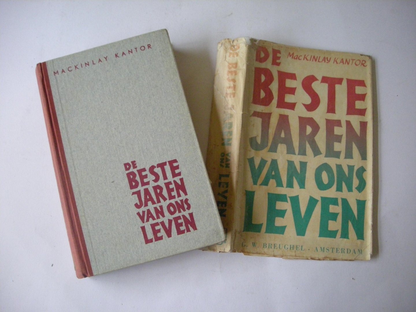 Mackinlay Kantor / Ster,Jac.van der, vert. - De beste jaren van ons leven (Amerika, demobilisatie)