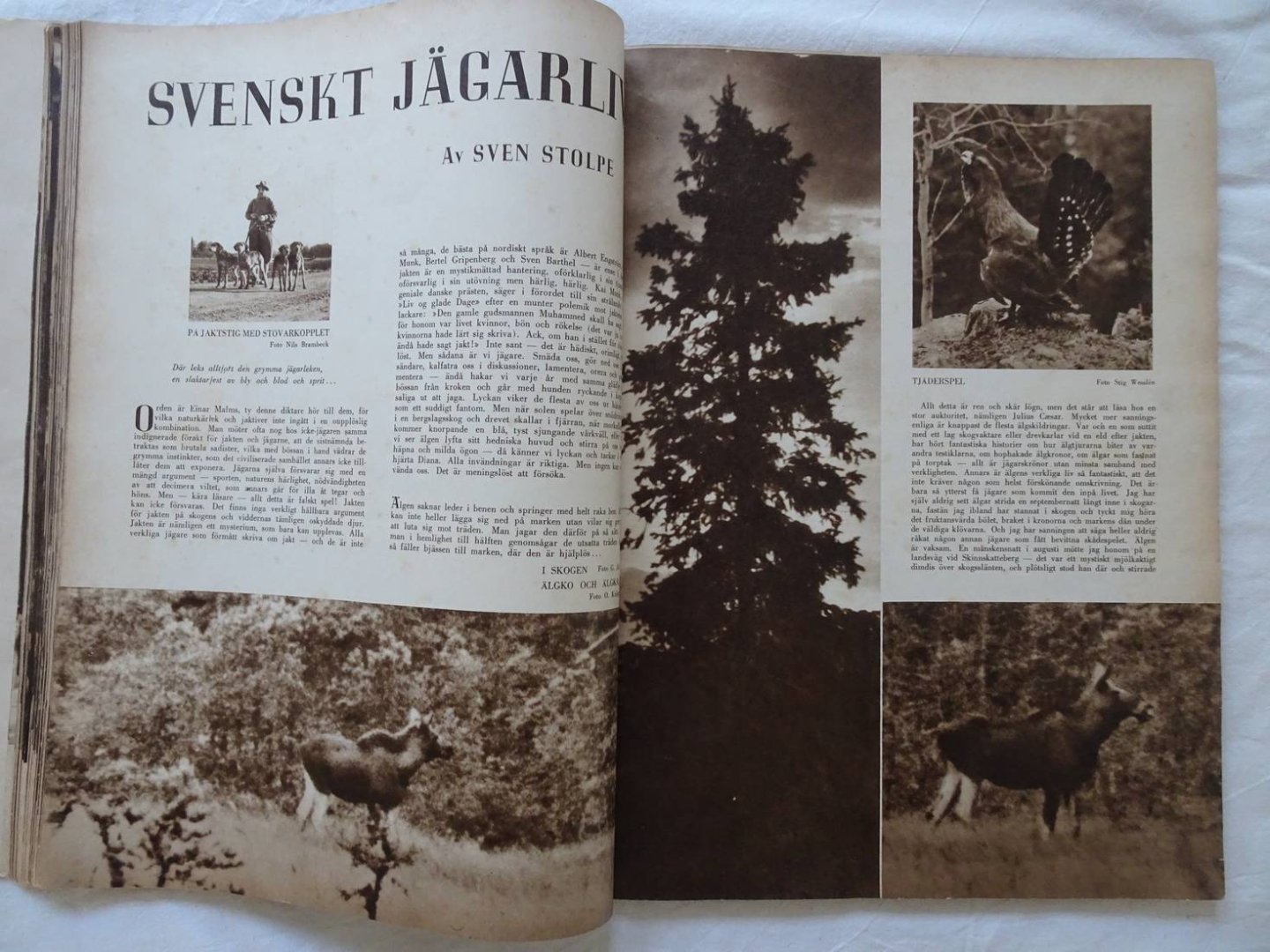 Bonnier, Ake & Robert Josephsson (ed.). - Vecko-Journalen. Lyxnummer, Julen 1937.