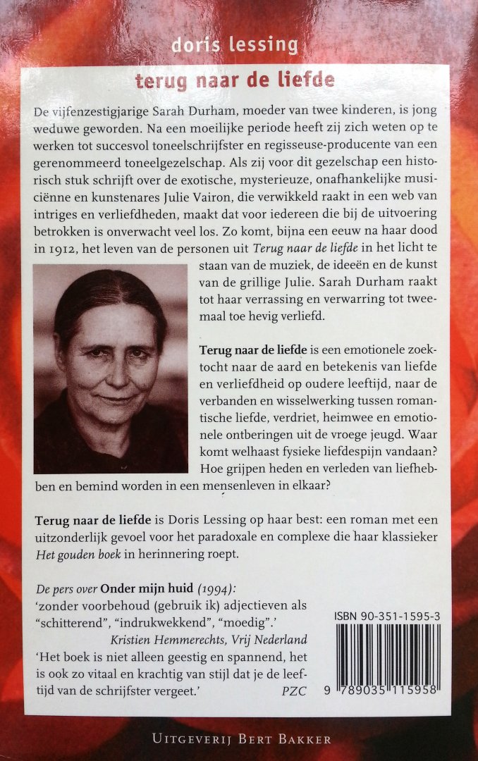 Lessing, Doris - Terug naar de liefde