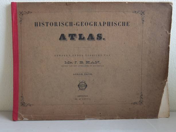 Kan, J.B.. - Historisch-geographische atlas.