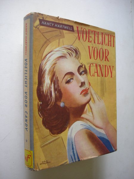 Hartwell, Nancy / Jongh, M.,bew. / Borrebach, Hans, illustr. - Voetlicht voor Candy (Dusty Cloak)