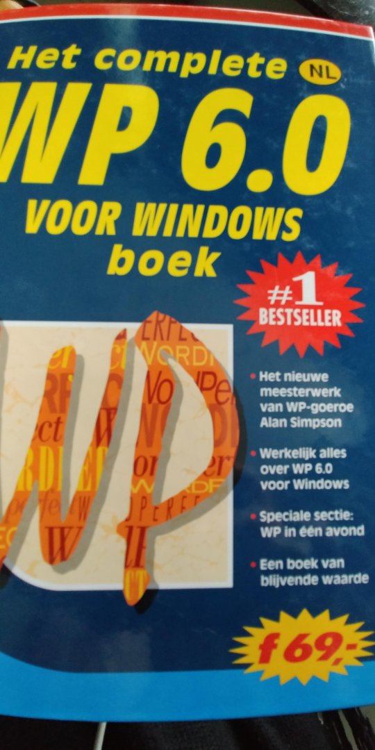 Simpson, Alan - Het complete WP 6.0 voor windows boek