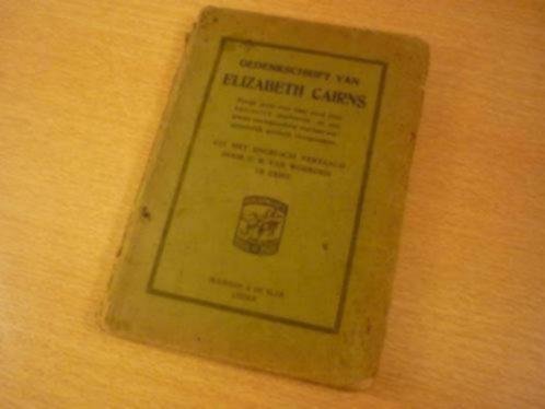 Cairns; Elizabeth - Gedenkschrift