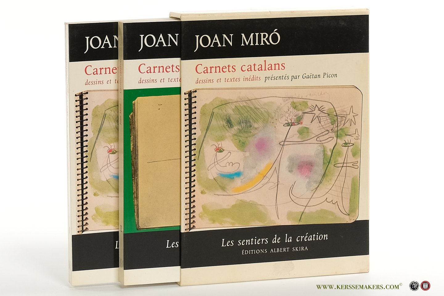 Picon, Gaëtan - Joan Miro, Carnets Catalans présentés par Gaëtan Picon.