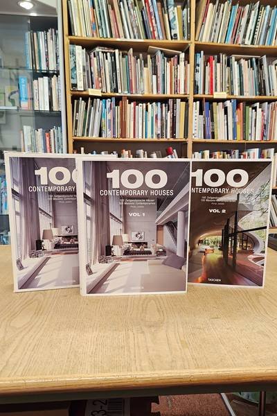 JODIDIO, PHILIP. - 100 Contemporary Houses Volume 1 en 2. 100 Zeitgenössische Häuser / 100 Maison Contemporaines.