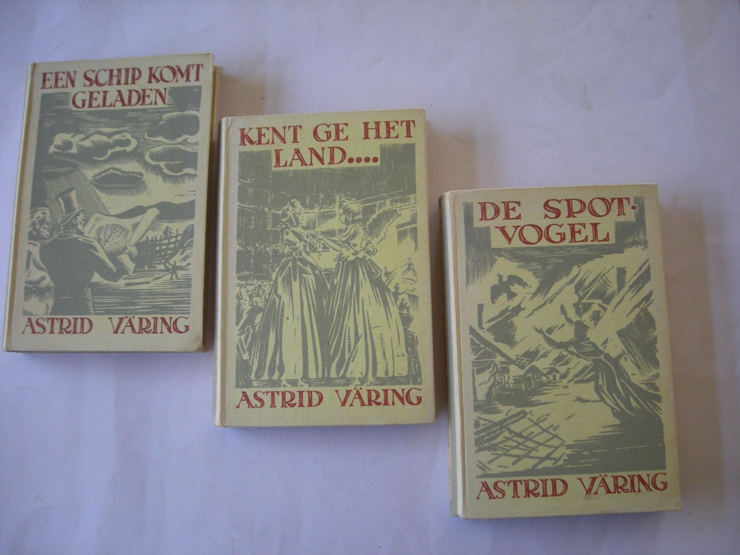 Varing, Astrid / Molanus-Stamperius, M.J., vert. uit het Zweedsch - Een schip komt geladen / Kent ge het land.../ De spotvogel