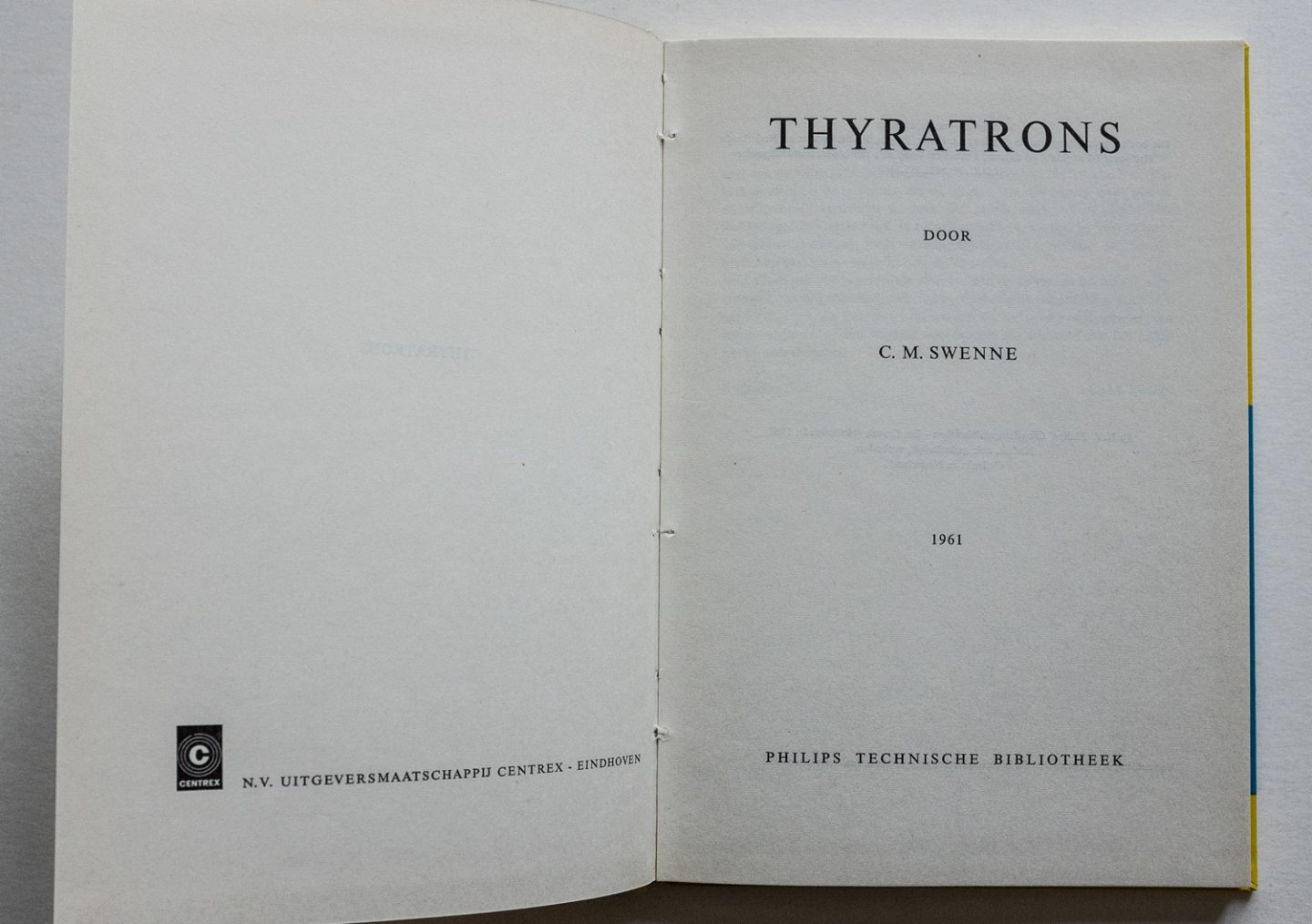 Swenne, C.M. - Thyratrons
