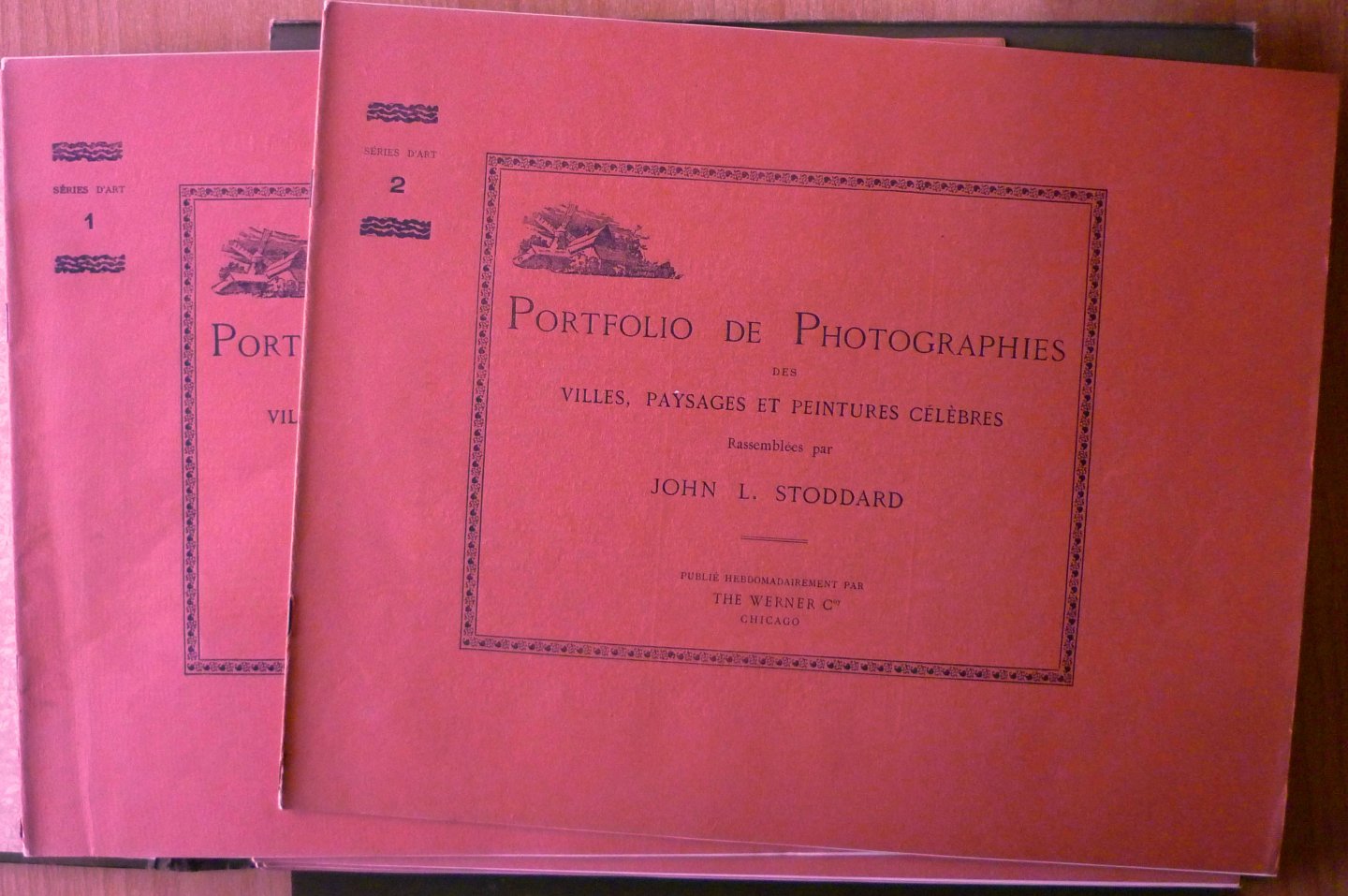 Stoddard, John L. - Portfolio de Photographies des villes, paysages et peintures célèbres