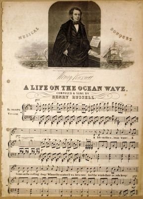 Russell, Henry: - A life on the ocean. Composed and sung by Henry Russell