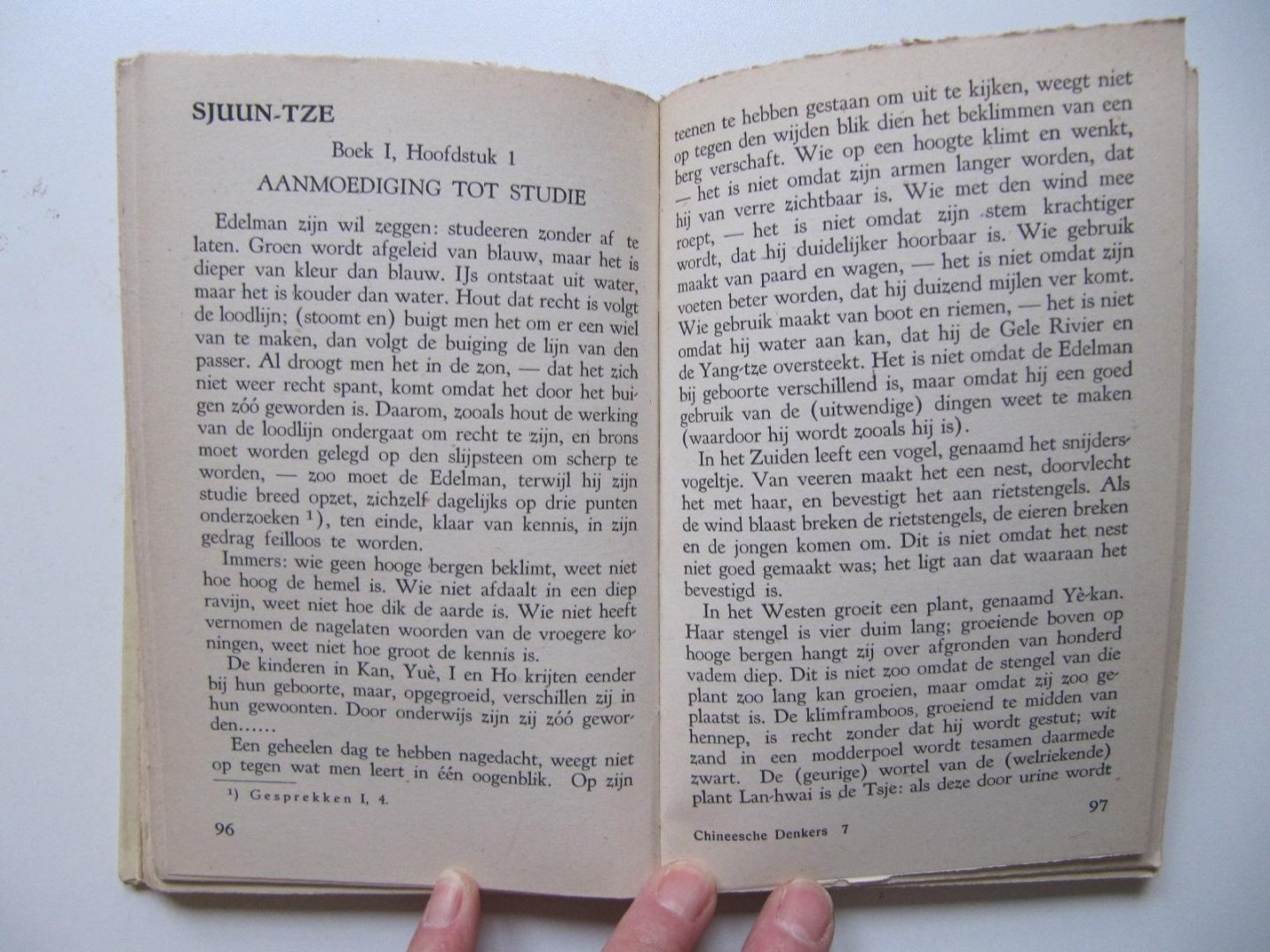 Dr. J. Duyvendak - Uren met Chineesche Denkers