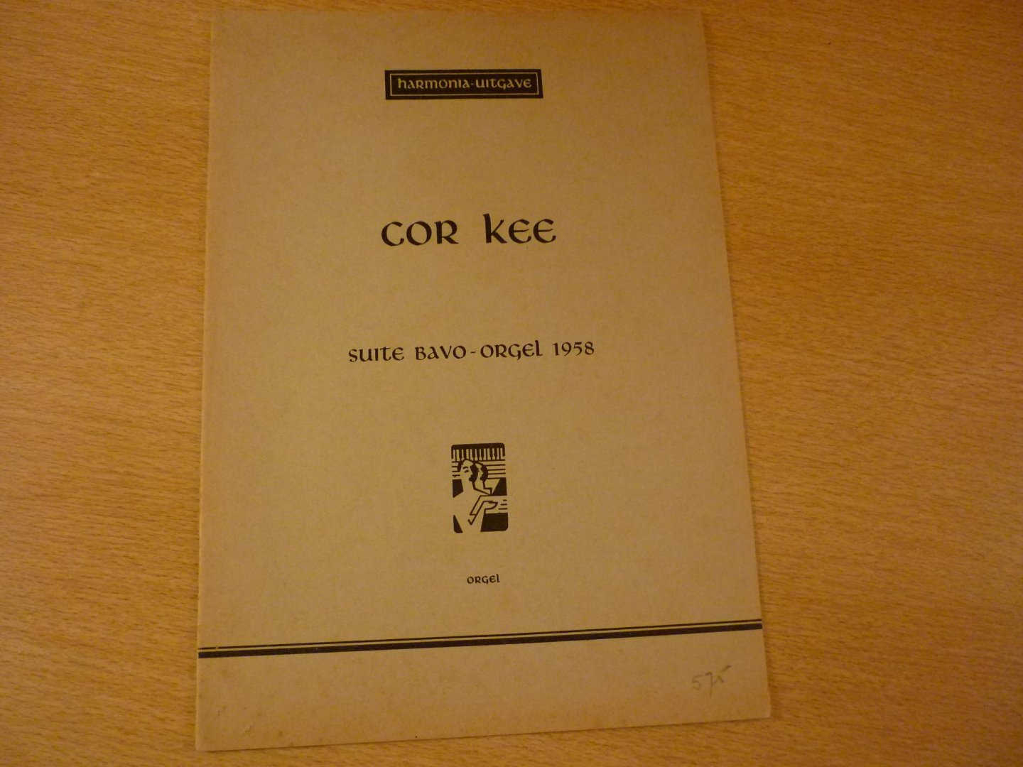 Kee; Cor - Suite BAVO - orgel 1958