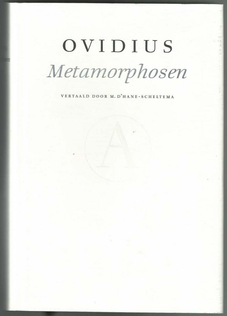 Ovidius [Naso], [Publius] (tekst) & Crispijn van de Passe (beeld) - Metamorphosen