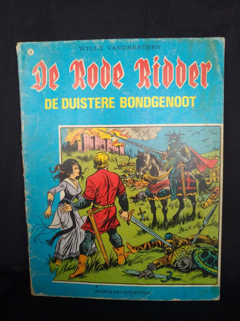 Vandersteen, W. - De Duistere bondgenoot - De rode ridder 84 - Herdruk - 1981
