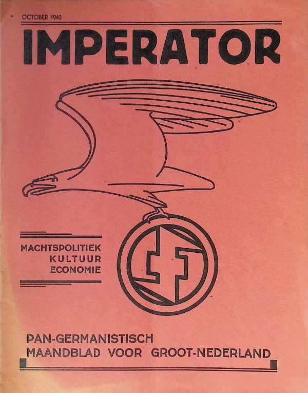  - Imperator Pan-germanistisch maandblad voor Groot-Nederland  3e jaargang n° 9 .  oktober  1940