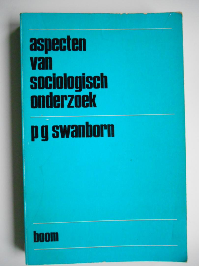 Swanborn, P.G. - Aspecten van sociologisch onderzoek