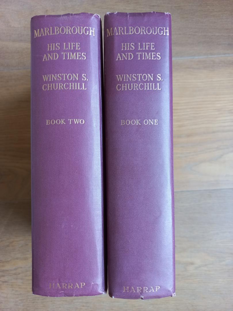 Churchill, Winston S. - Marlborough, his life and times, book one and book two (compleet)