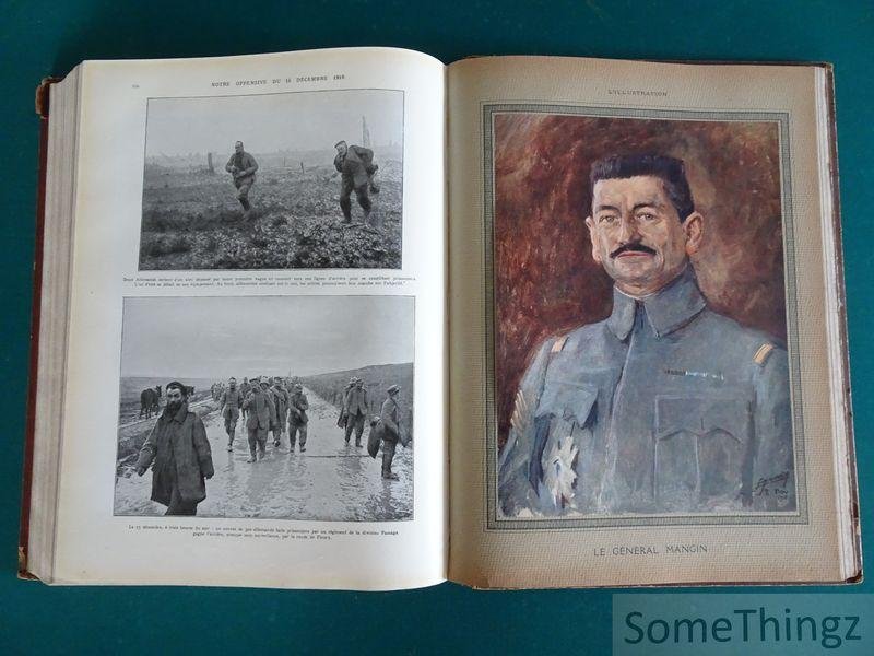 Coll. - L'Illustration - L'Album de la Guerre. 1914 - 1918. Histoire photographique et documentaire reconstituée chronologiquement à l'aide de clichés et de dessins publiés par "L'Illustration" de 1914 à 1921. Tome premier.