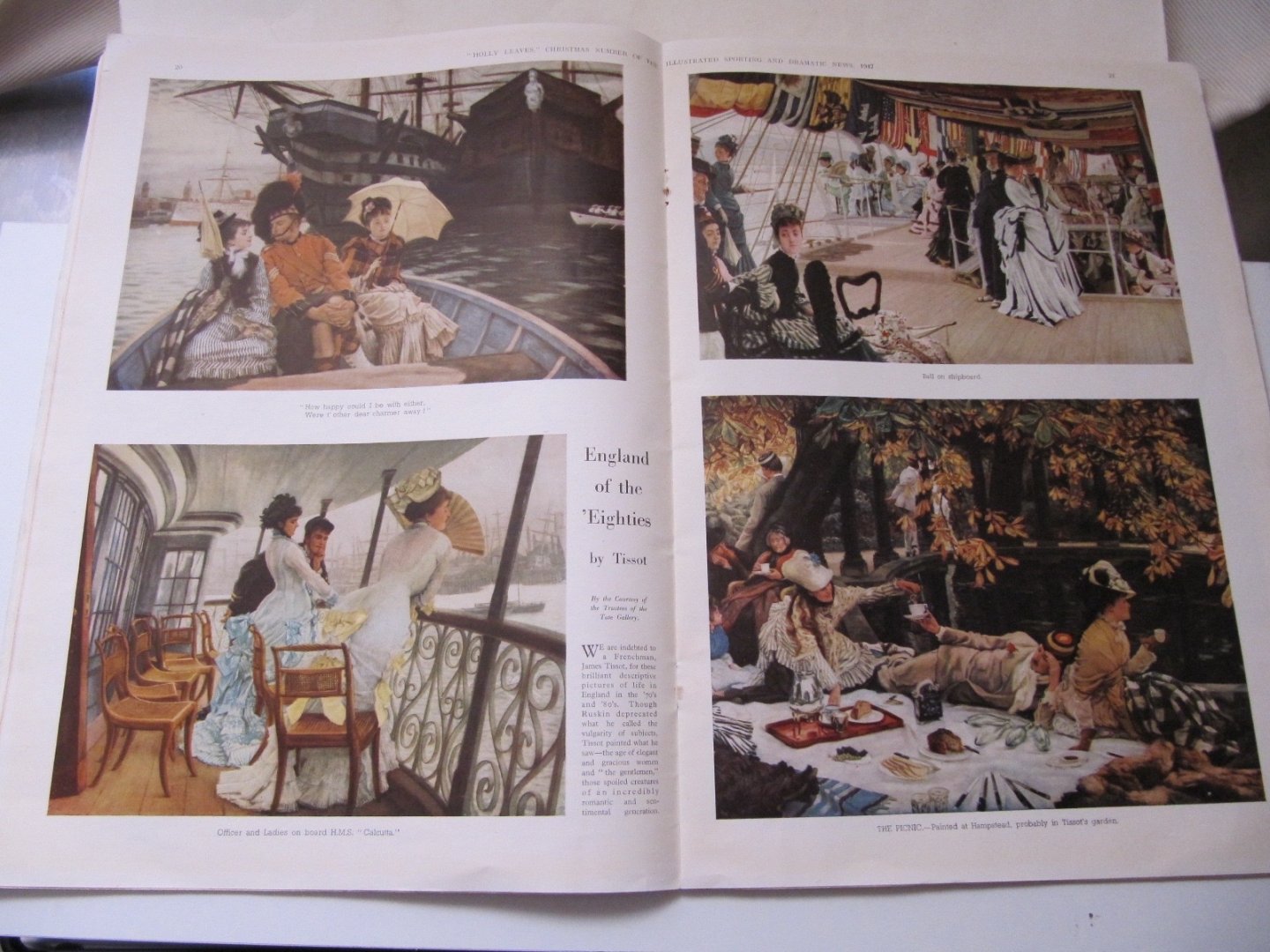 diverse auteurs - Holly Leaves - The Christmas Number of the Illustrated Sporting & Dramatic News 1947