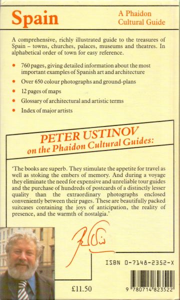 Mehling, Franz N. (editor) (ds1292) - Spain - A Phaidon Cultural Guide