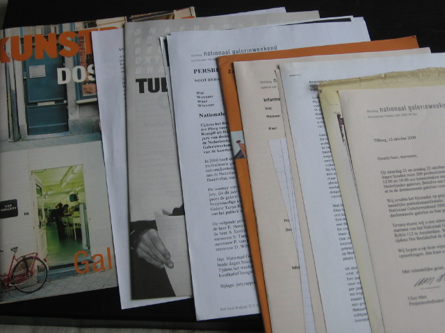 Tijdschrift Kunstbeeld - Dossier Galleries