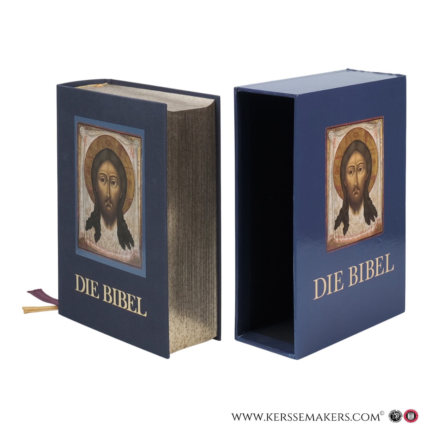 Hamp, V. / Stenzel, M. / Kürzinger, J. - Die Ikonen-Bibel. Die Heilige Schrift des Alten und Neuen Testamentes. Vollständige Ausgabe nach den Grundtexten übersetzt und herausgegeben von Prof. Dr. Vinzenz Hamp, Prof. Dr. Meinrad Stenzel, Prof. Dr. Josef Kürzinger.