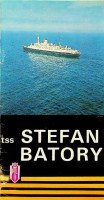 Polish Ocean Lines - Booklet TSS Stefan Batory