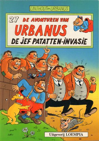 Linthout en Urbanus - Urbanus nr. 27 , De Jef Patatten-Invasie, softcover, goede staat