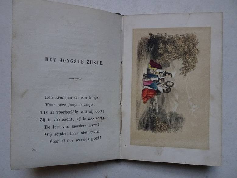 Bergh, S.J. van den, J.J.L. ten Kate en J. van Lennep. - Het Nachtegaaltje. Gedichtjes.
