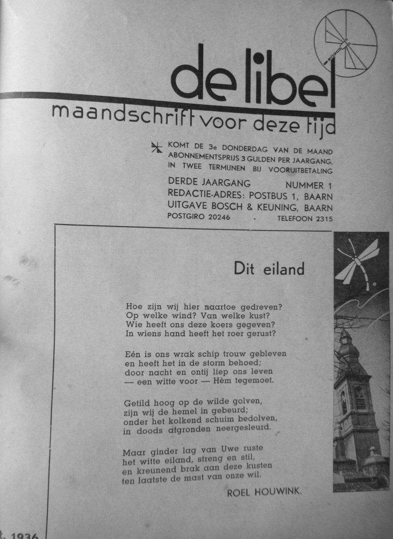  - De Libel. Maandblad voor deze tijd.