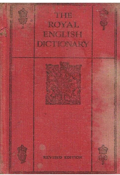 Maclagan, Thomas T. - The Royal English dictionary and word treasure