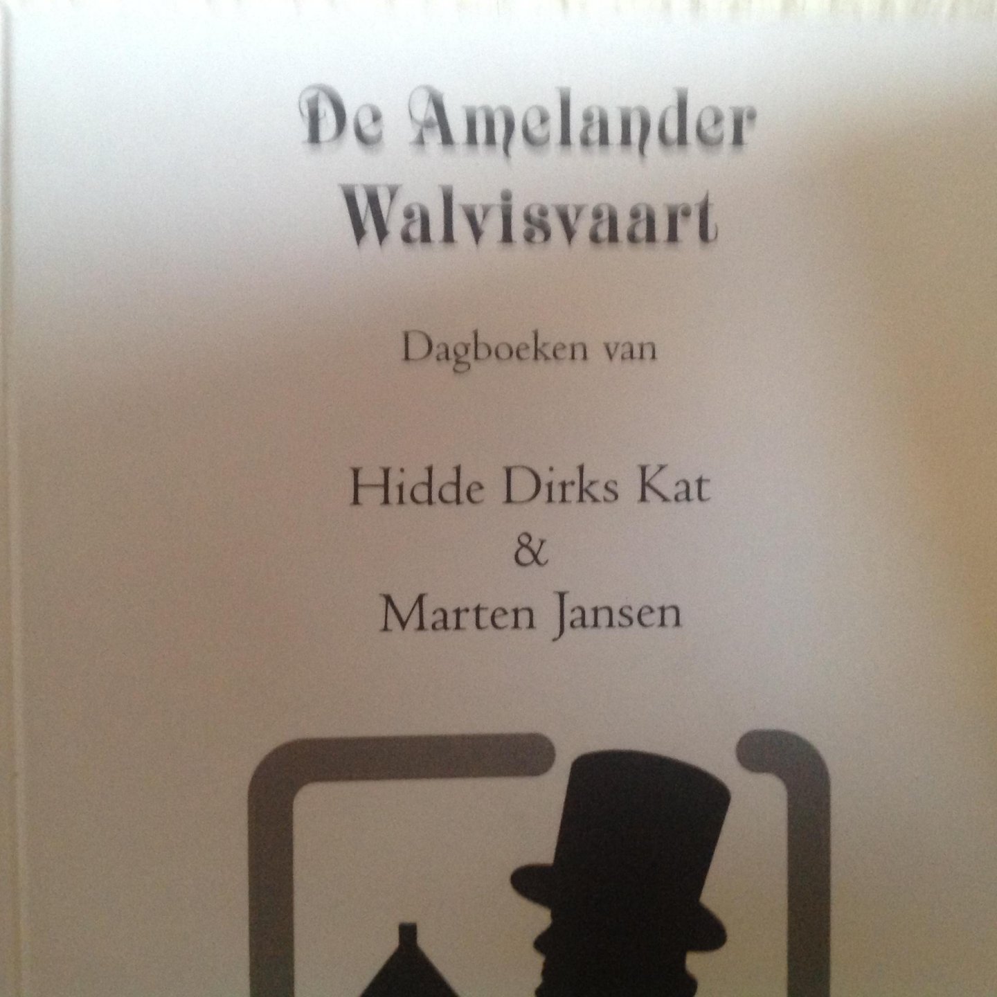 Hidde Dirk Kats & Marten jansen - De AMELANDER WALVISVAART,     Met kaart van Groenland