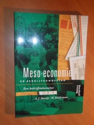 Marijs, A.J; Hulleman, W. - Meso-economie en bedrijfsomgeving. Een bedrijfstakanalyse